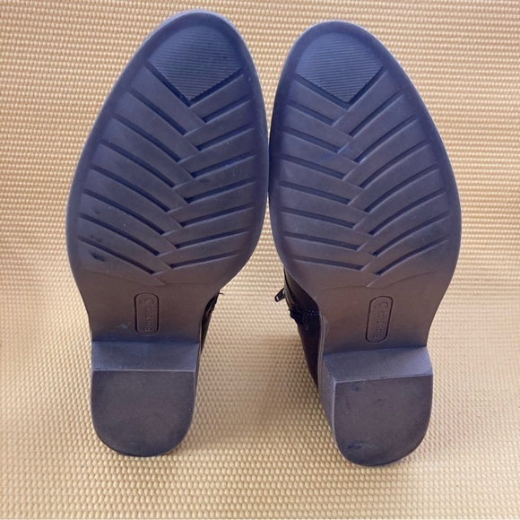 Bare traps MEDLEY Women's Boots Dark Brown Size 8.5 m Side Zipper - Picture 8 of 10